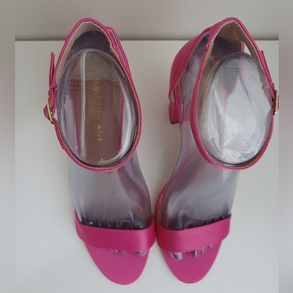 Madden Girl Women's Block Heeled Pink Size 8 New - Picture 5 of 9